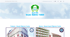 Desktop Screenshot of basakogrenciyurdu.com